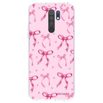 Picasee husă transparentă din silicon pentru Xiaomi Redmi 9 - Bow Aesthetic