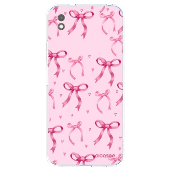 Picasee husă neagră din silicon pentru Xiaomi Redmi 9A - Bow Aesthetic