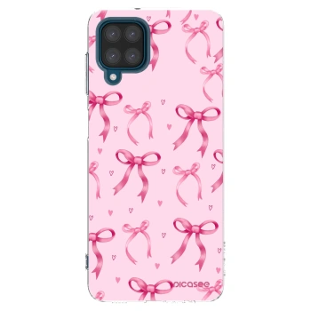 Picasee husă transparentă din silicon pentru Samsung Galaxy A12 A125F - Bow Aesthetic