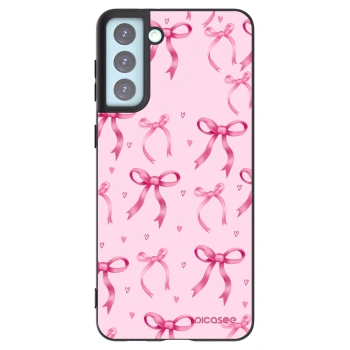 Picasee husă neagră din silicon pentru Samsung Galaxy S21+ 5G G996F - Bow Aesthetic