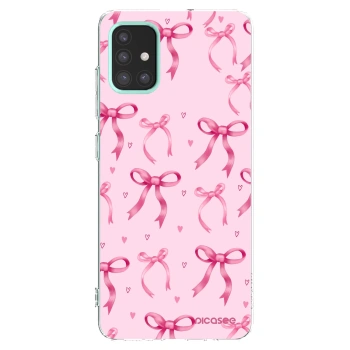 Picasee husă transparentă din silicon pentru Samsung Galaxy M31s - Bow Aesthetic