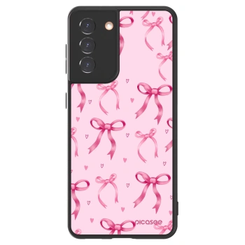 Picasee ULTIMATE CASE pentru Samsung Galaxy S21 5G G991B - Bow Aesthetic