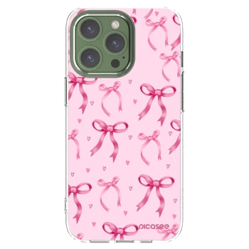 Picasee husă transparentă din silicon pentru Apple iPhone 13 Pro - Bow Aesthetic