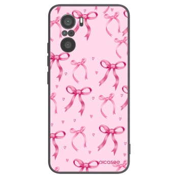 Picasee husă neagră din silicon pentru Xiaomi Poco F3 - Bow Aesthetic