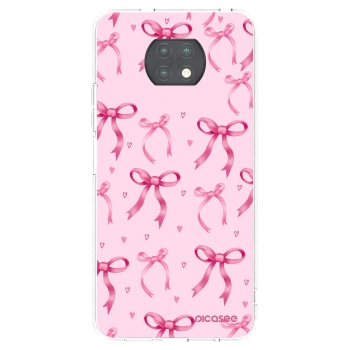 Picasee husă transparentă din silicon pentru Xiaomi Redmi Note 9T - Bow Aesthetic