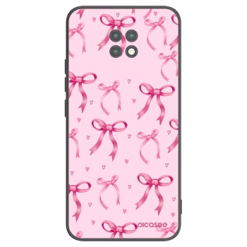 Picasee husă neagră din silicon pentru Xiaomi Redmi Note 9T - Bow Aesthetic