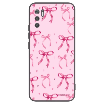 Picasee husă neagră din silicon pentru Xiaomi Poco M3 Pro 5G - Bow Aesthetic