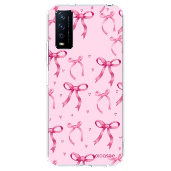 Picasee husă transparentă din silicon pentru Vivo Y11s - Bow Aesthetic