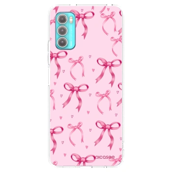 Picasee husă transparentă din silicon pentru Motorola Moto G60 - Bow Aesthetic