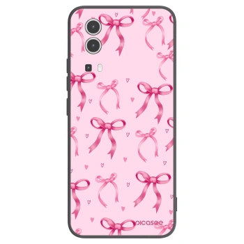Picasee husă neagră din silicon pentru Vivo Y72 5G - Bow Aesthetic