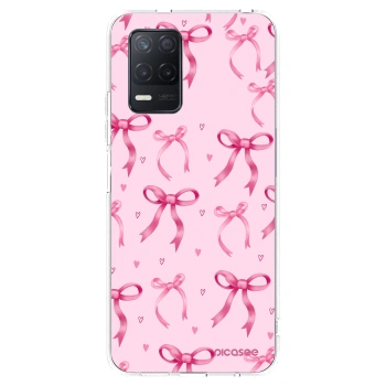 Picasee husă transparentă din silicon pentru Realme 8 5G - Bow Aesthetic