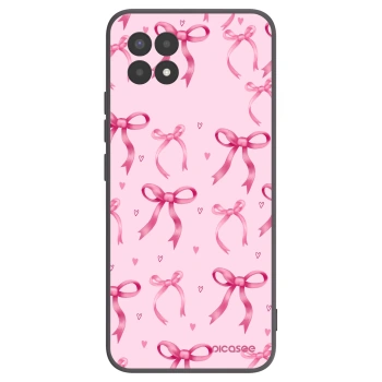 Picasee husă neagră din silicon pentru Realme 8i - Bow Aesthetic