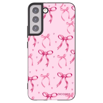 Picasee husă neagră din silicon pentru Samsung Galaxy S22+ 5G - Bow Aesthetic