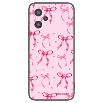 Picasee husă neagră din silicon pentru Realme 9 Pro 5G - Bow Aesthetic