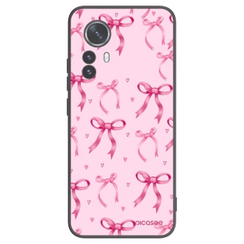Picasee husă neagră din silicon pentru Xiaomi 12 Pro - Bow Aesthetic