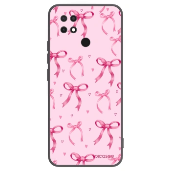 Picasee husă neagră din silicon pentru Xiaomi Redmi 10C - Bow Aesthetic