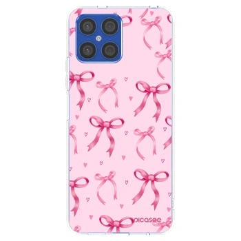Picasee husă transparentă din silicon pentru Honor X8 4G - Bow Aesthetic