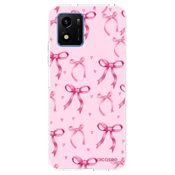 Picasee husă transparentă din silicon pentru Vivo Y01 - Bow Aesthetic