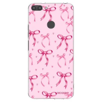 Picasee husă transparentă din silicon pentru Huawei P Smart - Bow Aesthetic