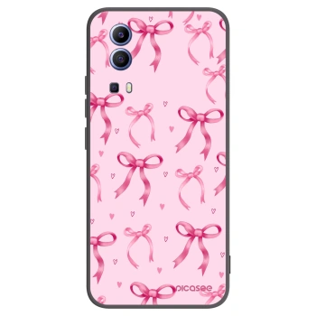 Picasee husă neagră din silicon pentru Vivo Y52 5G - Bow Aesthetic