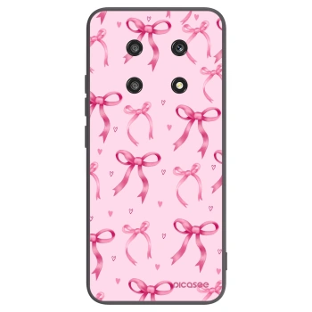 Picasee husă neagră din silicon pentru Honor Magic4 Lite 5G - Bow Aesthetic