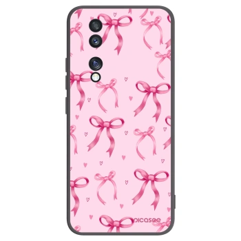 Picasee husă neagră din silicon pentru Honor 70 - Bow Aesthetic