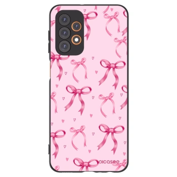 Picasee husă neagră din silicon pentru Samsung Galaxy A23 A236B 5G - Bow Aesthetic