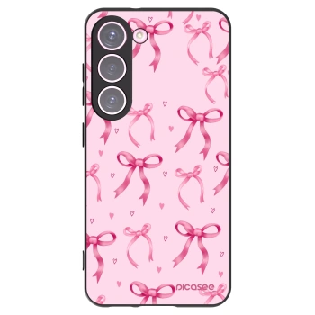 Picasee husă neagră din silicon pentru Samsung Galaxy S23 5G - Bow Aesthetic