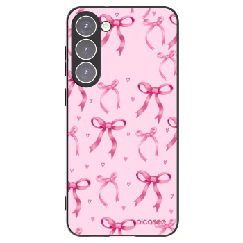 Picasee husă neagră din silicon pentru Samsung Galaxy S23+ 5G - Bow Aesthetic