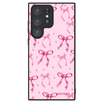 Picasee ULTIMATE CASE pentru Samsung Galaxy S23 Ultra 5G - Bow Aesthetic