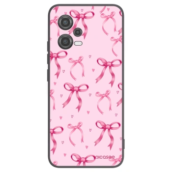 Picasee husă neagră din silicon pentru Xiaomi Poco X5 - Bow Aesthetic