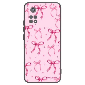Picasee husă neagră din silicon pentru Xiaomi Redmi Note 11S 5G - Bow Aesthetic