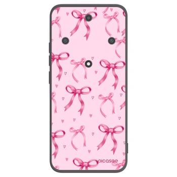 Picasee husă neagră din silicon pentru Honor Magic5 Lite 5G - Bow Aesthetic