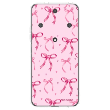 Picasee husă transparentă din silicon pentru Honor Magic5 Lite 5G - Bow Aesthetic
