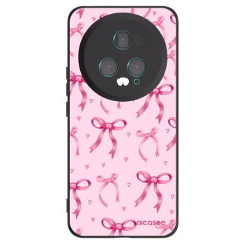 Picasee husă neagră din silicon pentru Honor Magic5 Pro - Bow Aesthetic
