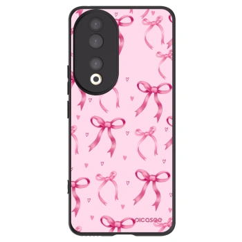 Picasee husă neagră din silicon pentru Honor 90 5G - Bow Aesthetic
