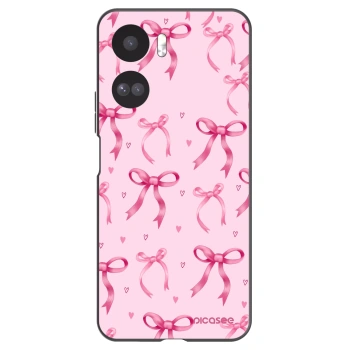 Picasee husă neagră din silicon pentru Honor 90 Lite 5G - Bow Aesthetic