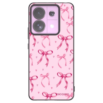 Picasee husă neagră din silicon pentru Xiaomi Redmi Note 13 Pro 5G - Bow Aesthetic