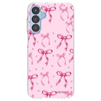 Picasee husă transparentă din silicon pentru Samsung Galaxy A15 A156B 5G - Bow Aesthetic