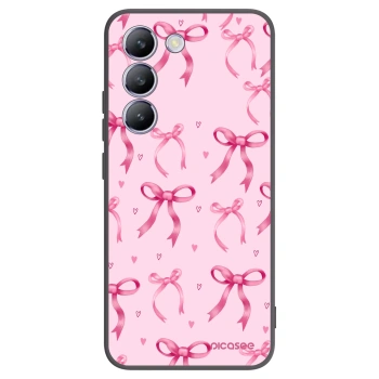 Picasee husă neagră din silicon pentru Vivo V40 SE 5G - Bow Aesthetic