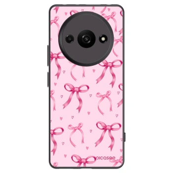 Picasee husă neagră din silicon pentru Xiaomi Redmi A3 - Bow Aesthetic