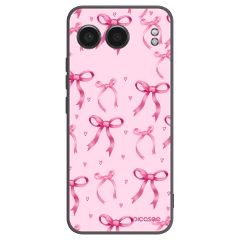 Picasee husă neagră din silicon pentru OnePlus Nord 4 - Bow Aesthetic