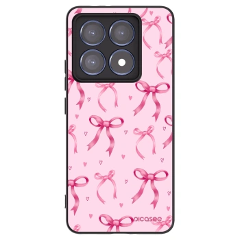 Picasee husă neagră din silicon pentru Xiaomi 14T Pro - Bow Aesthetic