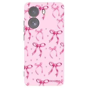 Picasee husă neagră din silicon pentru Xiaomi Poco X7 - Bow Aesthetic