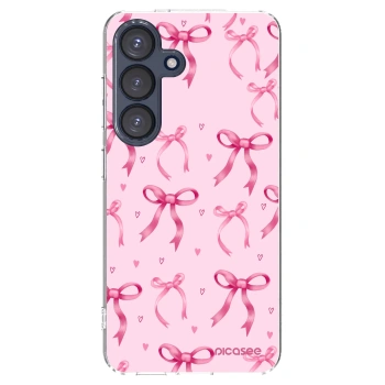 Picasee husă transparentă din silicon pentru Samsung Galaxy S25 5G - Bow Aesthetic