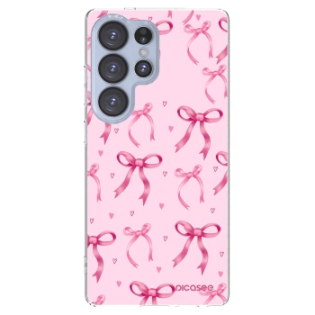 Picasee husă transparentă din silicon pentru Samsung Galaxy S25 Ultra 5G - Bow Aesthetic