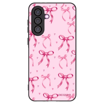Picasee husă neagră din silicon pentru Samsung Galaxy A56 5G A566B - Bow Aesthetic