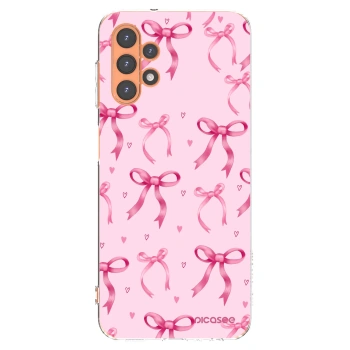Picasee husă transparentă din silicon pentru Samsung Galaxy A13 5G - Bow Aesthetic