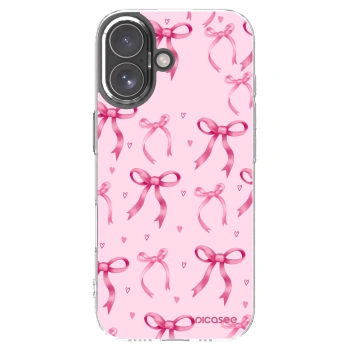 Picasee husă transparentă din silicon pentru Apple iPhone 17 - Bow Aesthetic