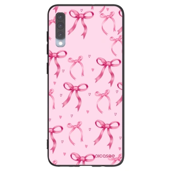 Picasee husă neagră din silicon pentru Samsung Galaxy A70 A705F - Bow Aesthetic